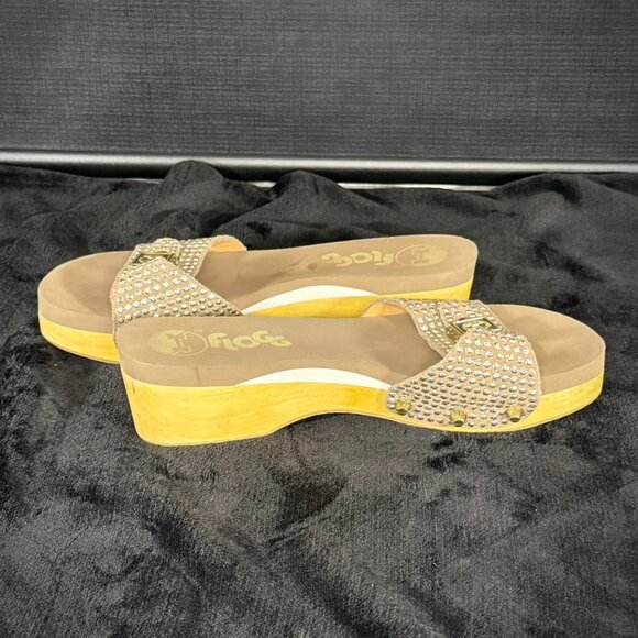 Flogg Molly Rhinestone Clog Slide-On Sandal - Picture 3 of 10